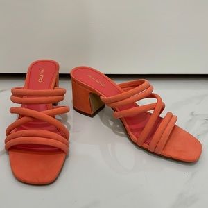 NEW Aldo shoes | coral sandals in 7.5US